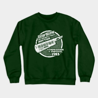 New York Keytar Competion & Festival 1983 Crewneck Sweatshirt